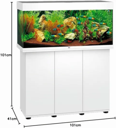 JUWEL Aquarium RIO 180 LED, Blanc, 50x101x41 Blanc Aquarium