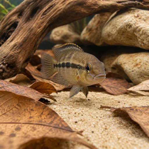 Pelmatocromis pulcher : le cichlidé nain d’Afrique de l’Ouest pour aquarium d’eau douce
