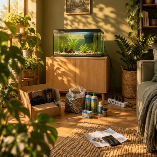 Budget réel d'un premier aquarium en famille : la facture cachée du bac à 80 €