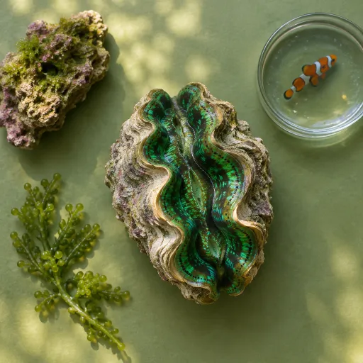 Le bénitier de mer : comprendre le rôle des tridacna dans les aquariums récifaux et auprès des poissons exotiques