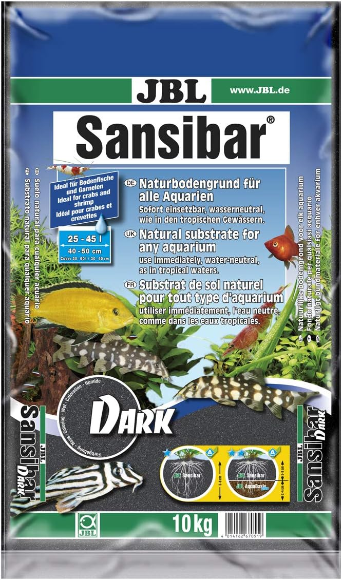 Sansibar DARK (BLACK) 10kg Noir 10 kg (Lot de 1)