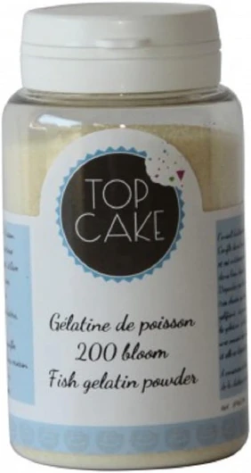 Top cake - Gélatine de poisson en poudre 200 bloom