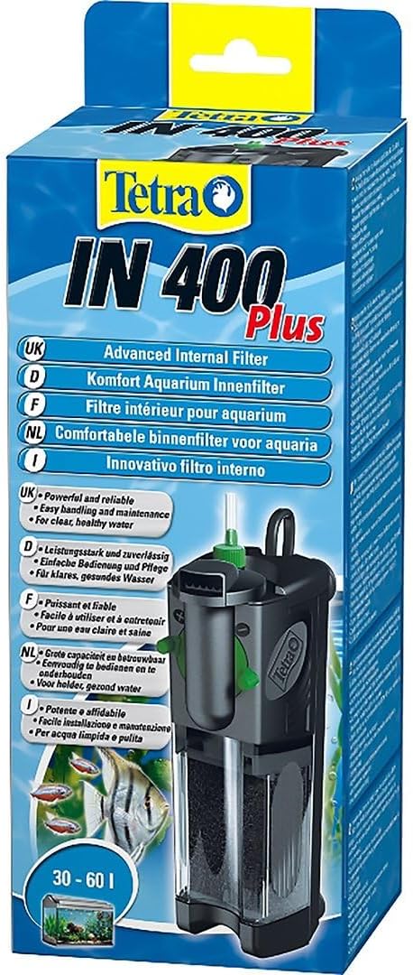 IN 400 Plus - Filtre Intérieur pour Aquarium de 30 à 60L IN 400 plus Unique