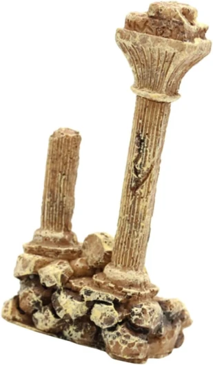 Toddmomy Colonne Romain Vintage pour Aquarium Décoration Et Naturelle pour Bassin Et Terrarium