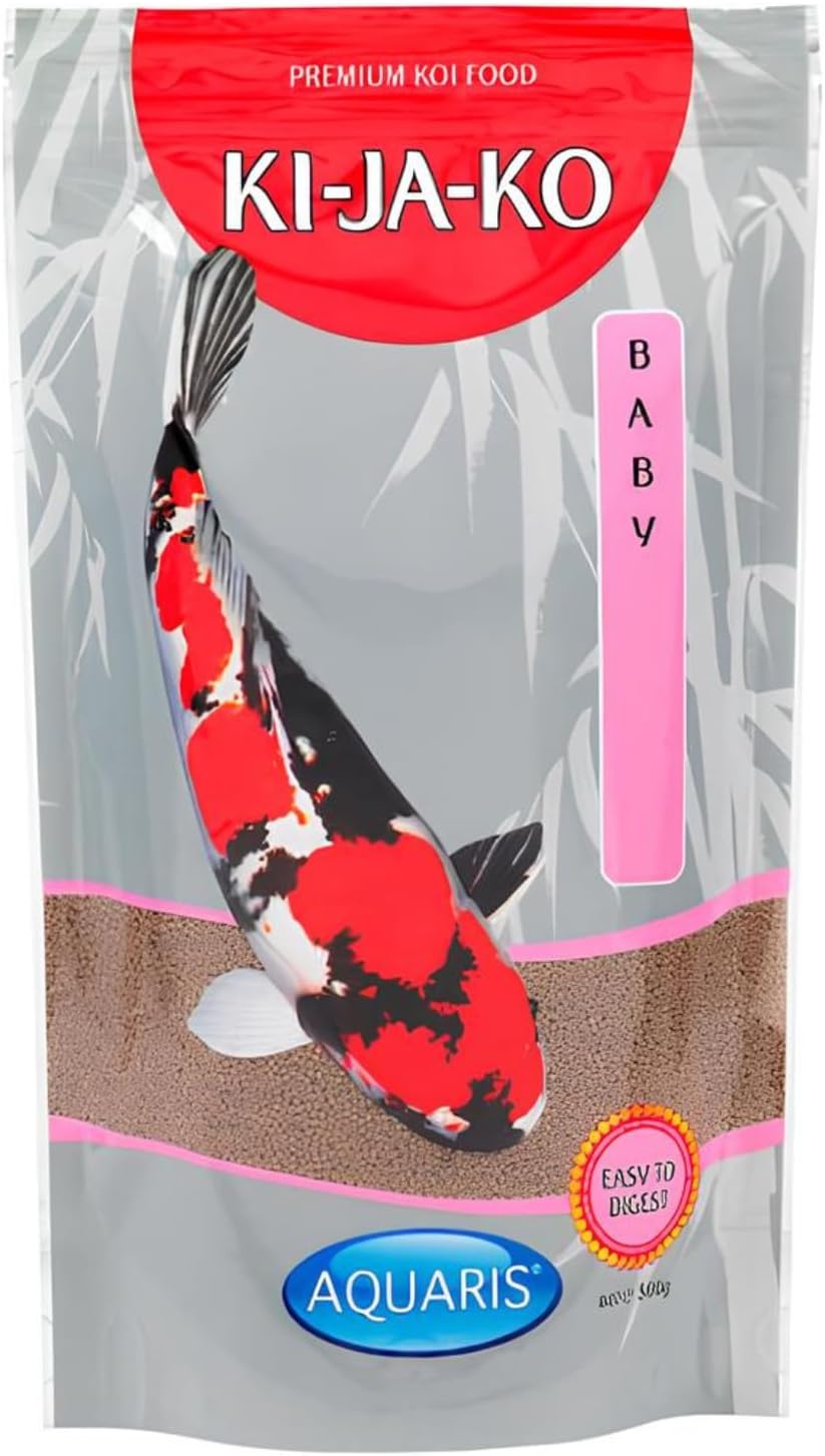 KI-JA-KO Baby - 500 g / 2 mm - Nourriture pour alevins de Carpe koï avec des prébiotiques, des probiotiques et des oméga-3 pour Un développement Optimal - Baby 500 g (Lot de 1)