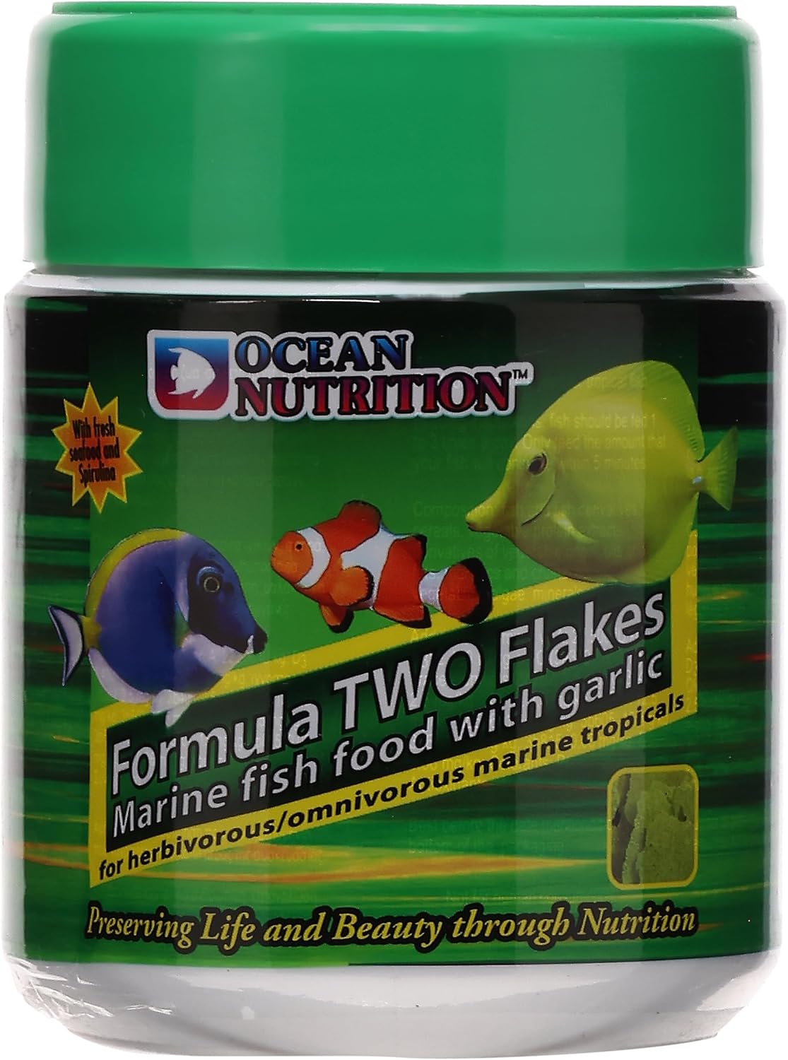 Formula Two Flocon Floke Nourriture pour Poisson, 34 g Fruit de mer 34 g (Lot de 1)