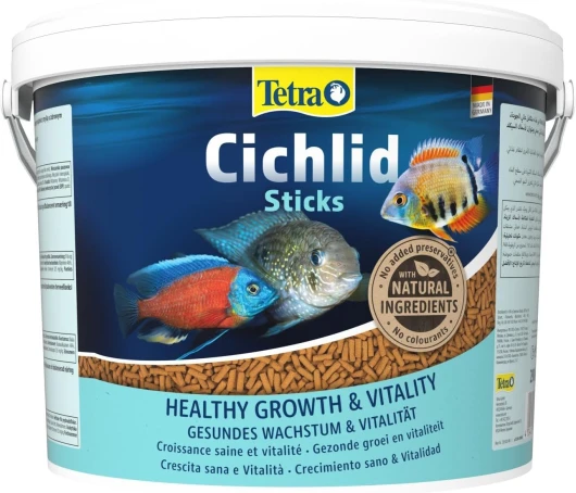 153691 Cichlid Sticks Poissons eau douce tropicale 10 L 10 l (Lot de 1) Sticks