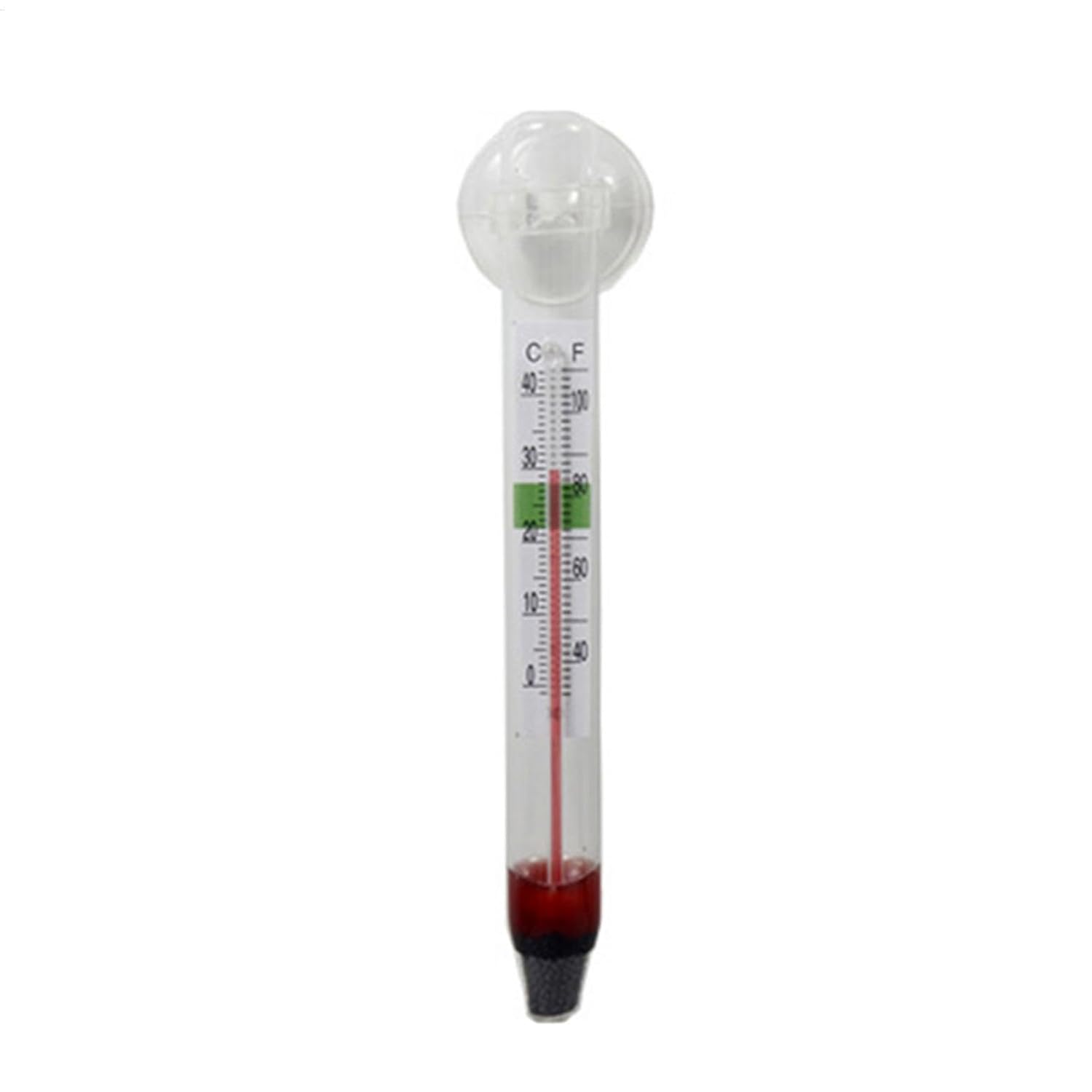 Lot De 2 Thermomètre D'aquarium, Ventouse Pour Thermomètre Aquarium, Thermomètre En Verre Aquarium, Thermomètre Domestique Pour Spas Et Étangs À Poissons, Thermomètre D'aquarium Qui Peut Facileme