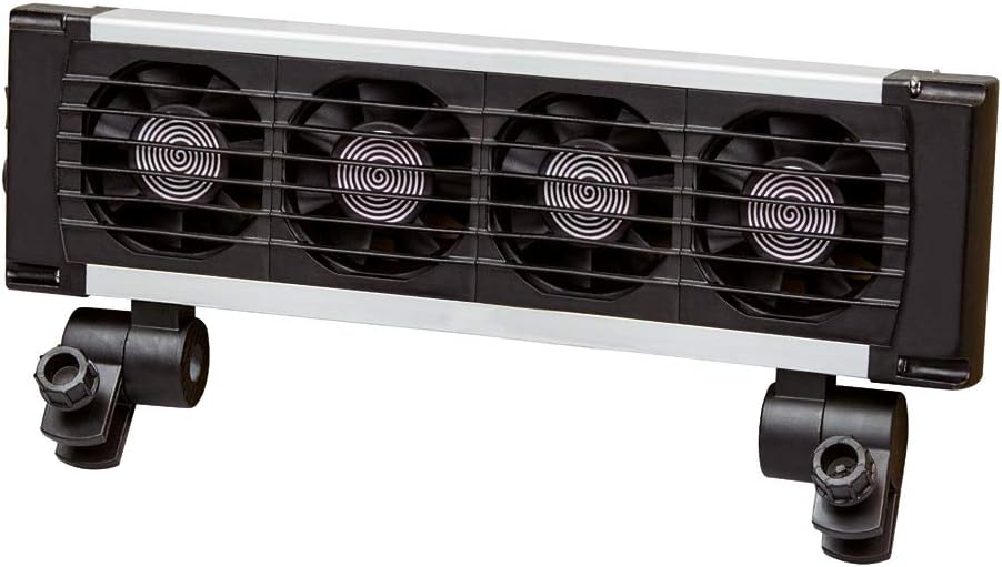 Hobby Aluminium 10954 Aqua Cooler V4 pour Poisson 4 ventilateurs Noir