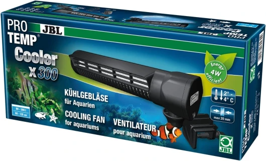 PROTEMP Cooler x300, Ventilateur de refroidissement, pour Aquariums de 90 à 300 l, eau douce et eau de mer