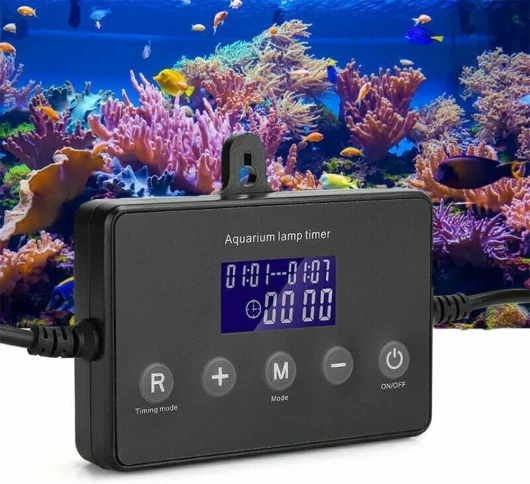 Contrôleur d'intensité de lumière d'aquarium, minuterie de lumière LED, modulateur d'éclairage, système intelligent de gradation de synchronisation pour aquarium