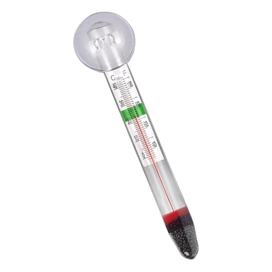 BommFu Thermomètres pour Mesure de Température de l'Eau - Thermomètres de Précision avec Affichage Clair - Moniteur Sans Fil avec Écran Clair et Lisible de Haute Précision pour Décoration Aquatique