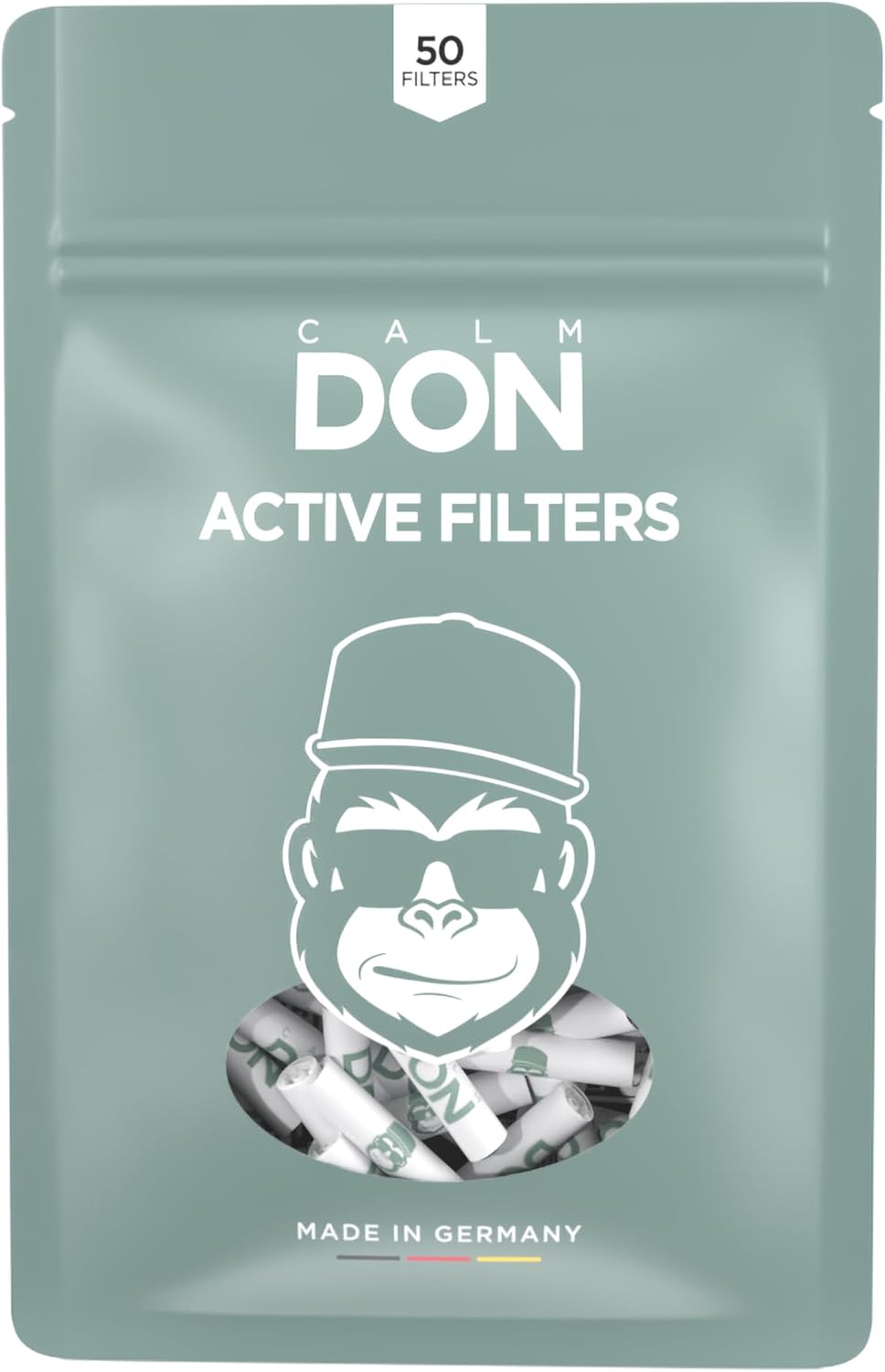 CALM DON® Active Filter - Premium filtres à charbon actif ø5.9mm [50 filtres] Recharge