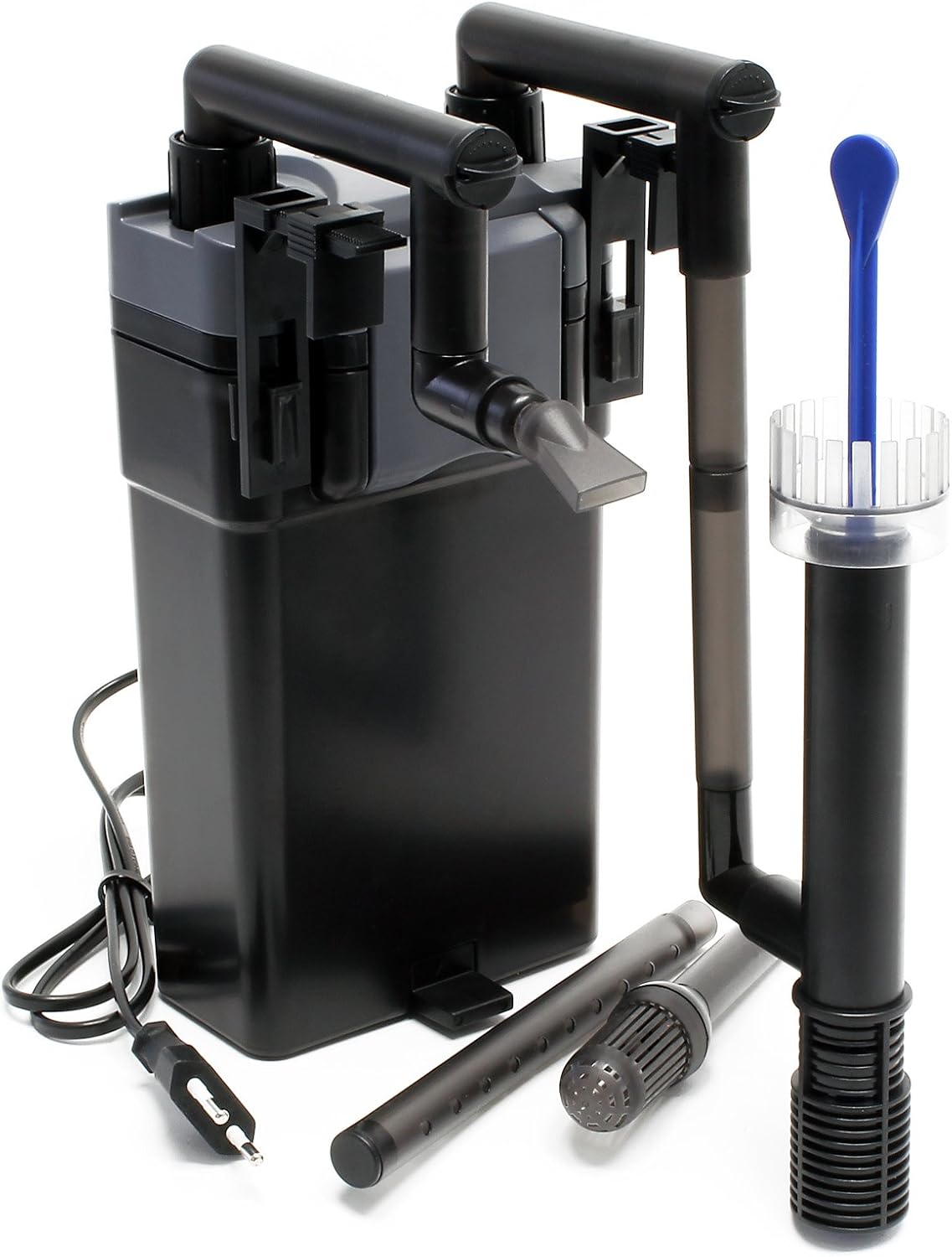 HBL-803 Filtre Suspendu Hang on Filter 6 W, 195 x 170 x 320 mm, débit 500 l/h, pour Aquariums 150 l 500 l/h - 150 l