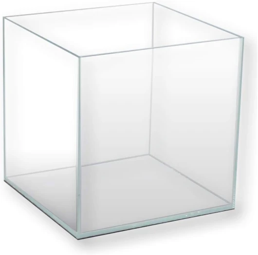 Nanoscaping - Tank Aquarium de 27L - Bac à Poisson en Verre Extra Clair 30 x 30 x 30 cm - Nano Aquarium pour Poissons Rouges ou pour Tortues d'Eau avec Tapis Amortisseur Inclus 27 L
