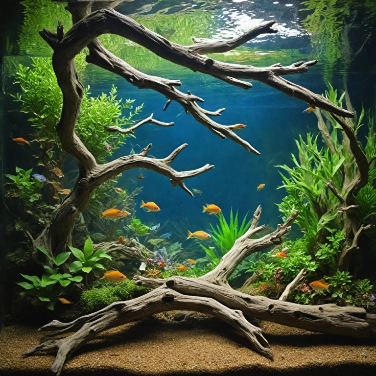 L'importance du bois flotté pour votre aquarium