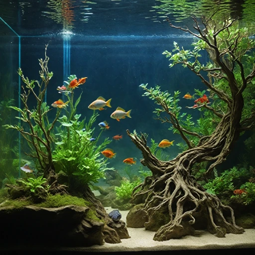 L'art des racines décoratives pour votre aquarium
