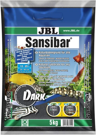 Sansibar DARK (BLACK) 5kg Noir 5 kg (Lot de 1)