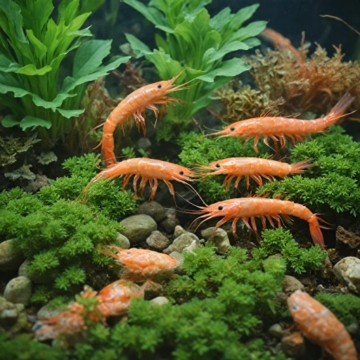 Les meilleurs aliments pour vos crevettes d'aquarium