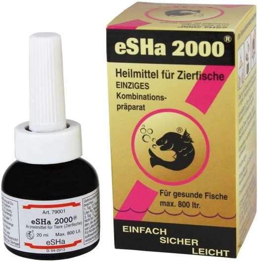 ESHA 2000 nettoyants combinés 20 ml pour 800 litres de moisissure infection bactérienne muqueuse vers parasites