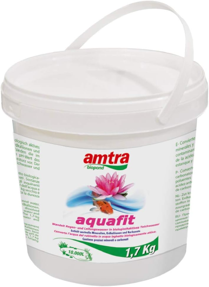 Biopond Acquafit - Stabilisateur pour l'Eau dess Bassins, Stabilise les Param Ph Kh Gh - 1,7 kg