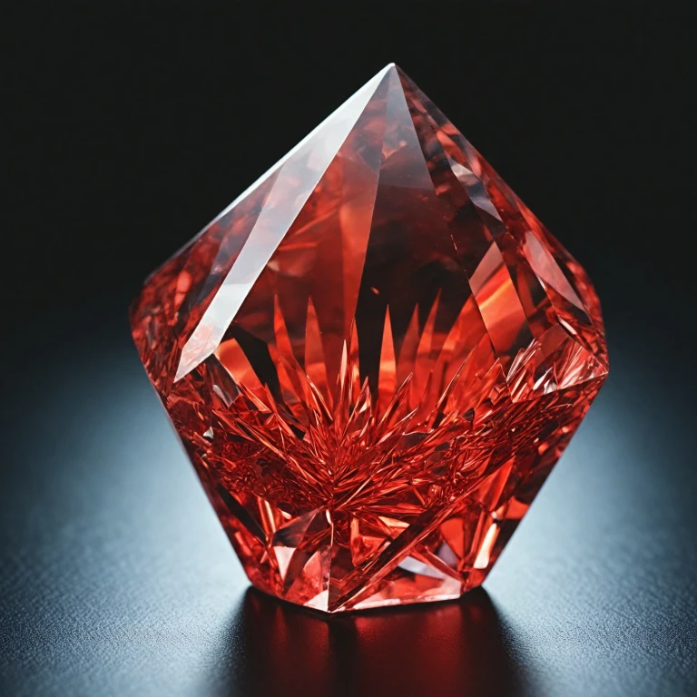 Les secrets fascinants du cristal rouge