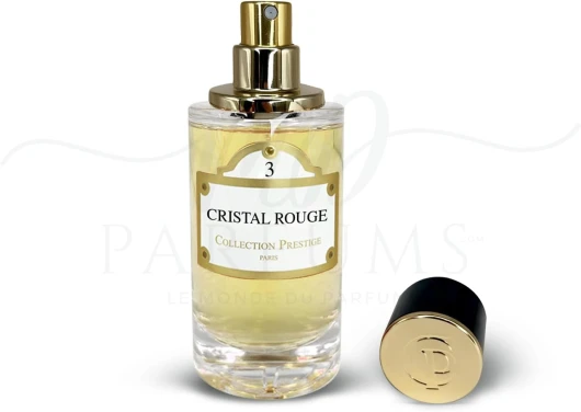 MDPARFUMS Collection Privée CP Prestige - Cristal Rouge Numéro 3 - Eau de Parfum Unisexe - 50ml - Parfum Oriental Florale - Notes d’Ambre Gris, Chêne et Agrumes Agrume 50 ml (Lot de 1)