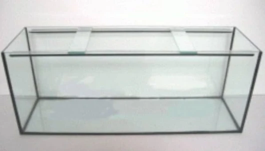 Cuve en Verre Ultra-Clair pour Aquarium ou Terrarium - Base de Votre Aquarium - Tailles au Choix - Grande Résistance - Fabrication Européenne (100x50x60 cm) - 300 litres