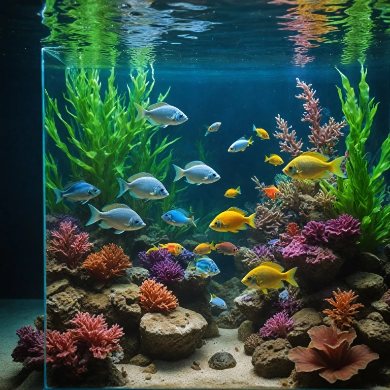 L'univers fascinant des aquariums cubiques