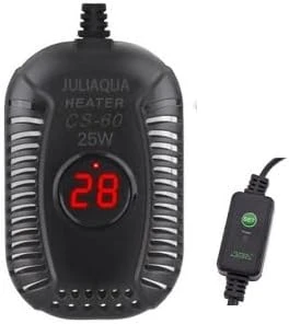 Chauffage d'aquarium avec Affichage de la température, réglage du Chauffage d'aquarium, Tige chauffante pour Poissons, Chauffage pour Tortue 25 W / 50 W / 100 W / 150 W G-25W