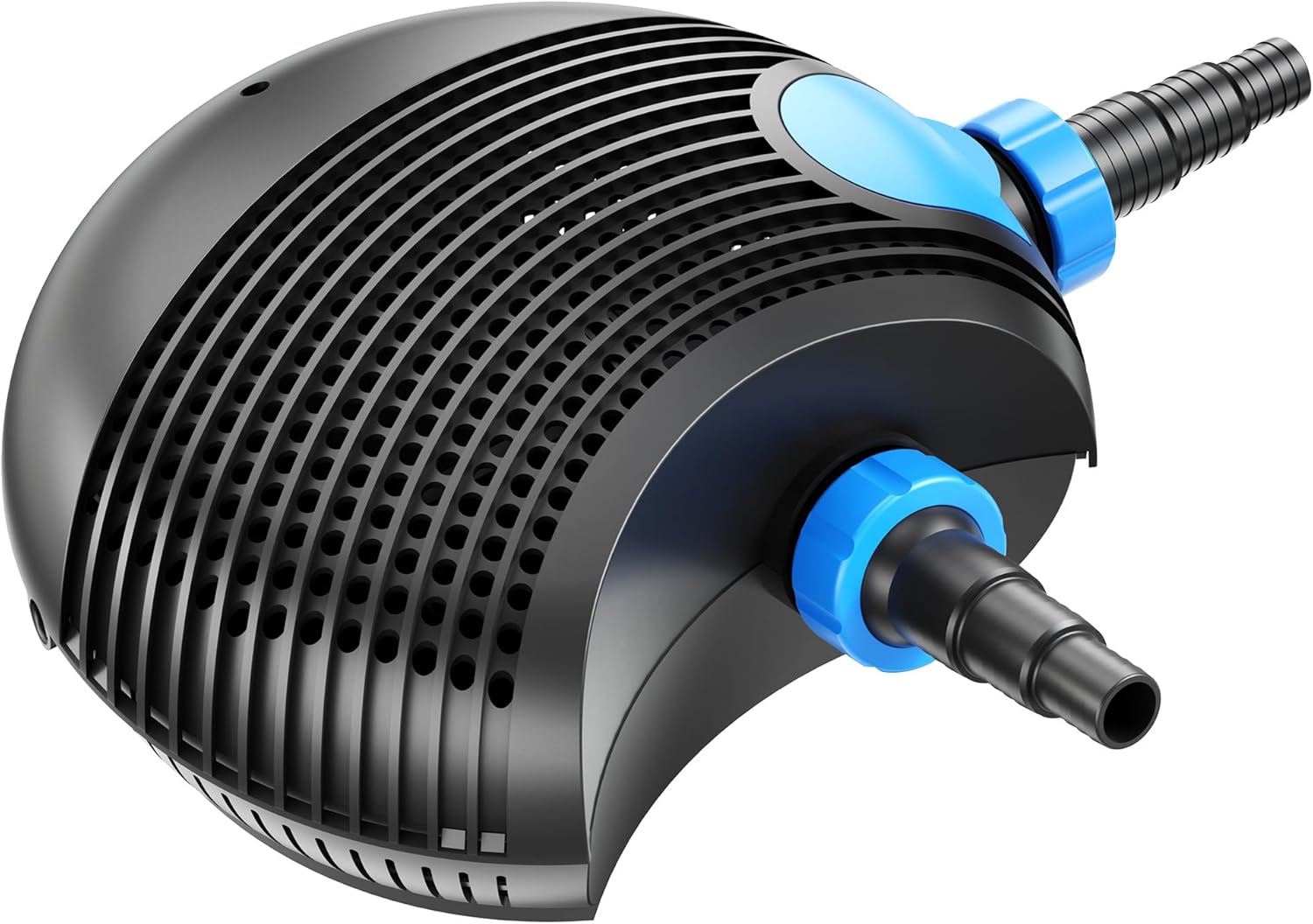 CTF-10000 Pompe de Bassin SuperECO - 353 x 400 x 170 mm - débit max - 10000 l/h / 80 W/refoulement max - 6,0 m - avec câble 10 m - Filtration Circulation Écumeur eau jardin étang 10.000 l/h