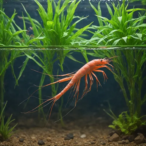 L'importance d'une épuisette pour vos crevettes d'aquarium