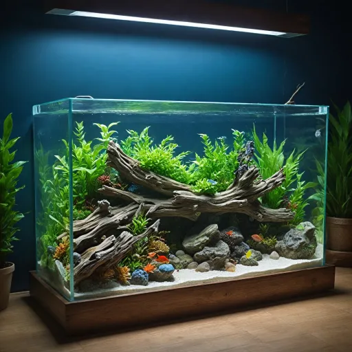Embellir votre aquarium avec une décoration naturelle