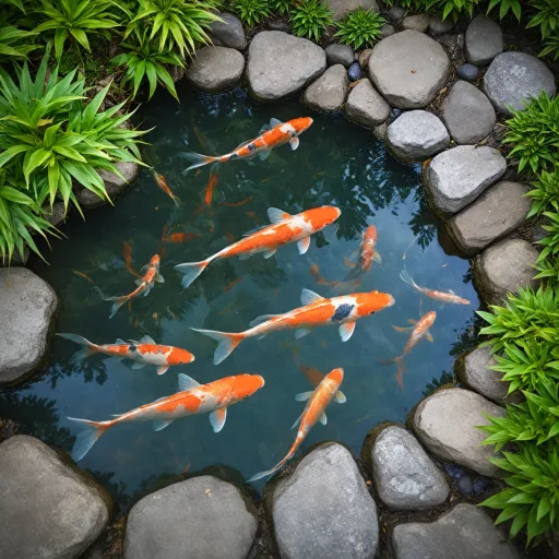 Les mystères des carpes koi rares : un trésor aquatique