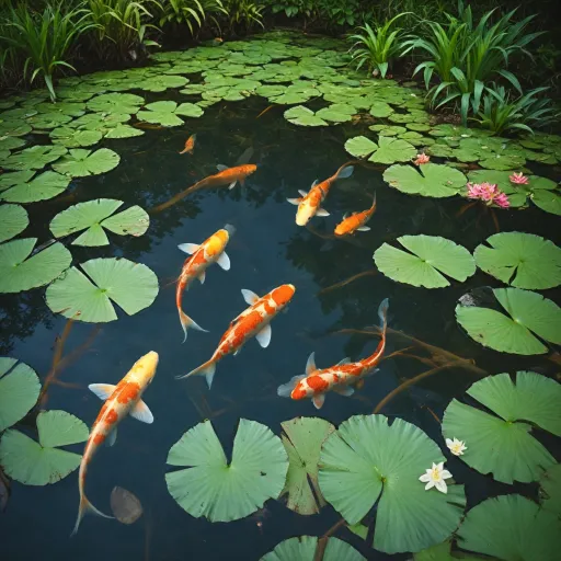 Les secrets fascinants des carpes koï