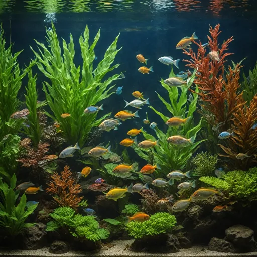 Les secrets des plantes pour aquarium : embellissez votre espace aquatique