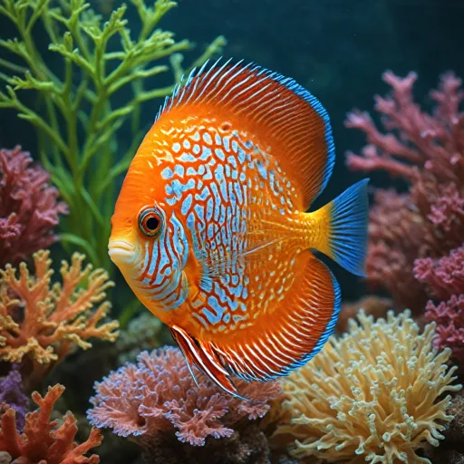 Les secrets fascinants du discus : le roi des aquariums