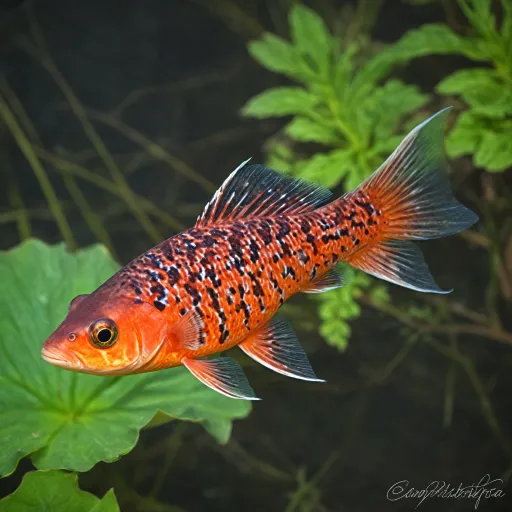 Le charme du notropis chrosomus : un poisson d'ornement fascinant