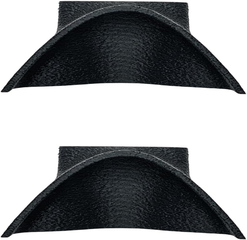 AquaDecor3D Pack De 2 Nano Grottes pour Aquarium, Cachette pour Petits Poissons Et Crevettes - Abri Souterrain, Respectueux De l'environnement - Fabriqué en France ! (Noir)