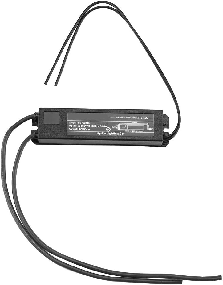 Alimentation LED Néon 3 KV 30 mA 5-25 W - Transformateur Electronique de Lumière