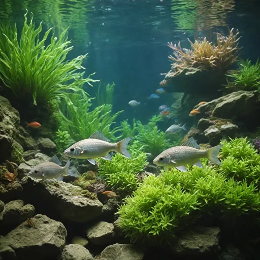 Les poissons qui mangent des algues : un allié pour votre aquarium