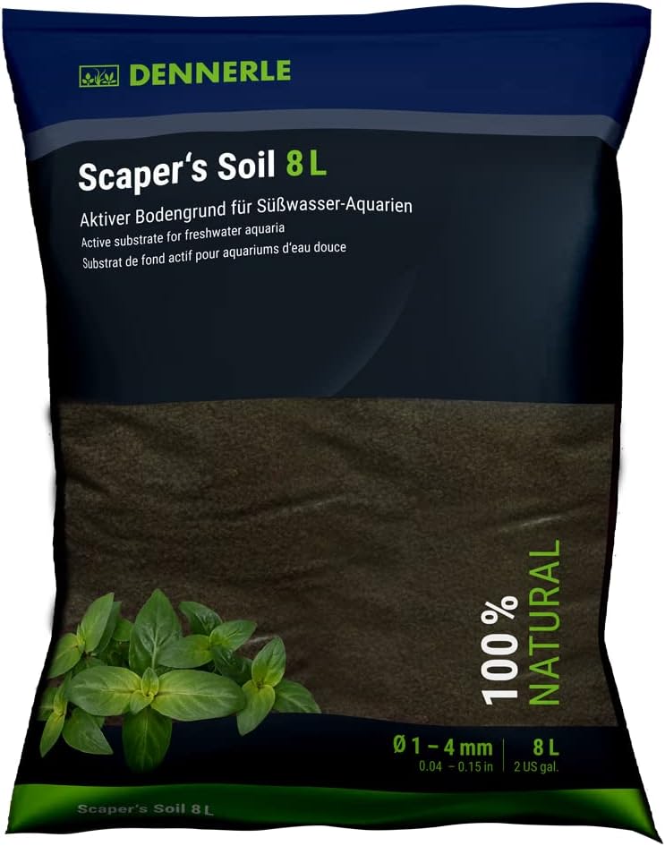 Scaper's Soil 8 litres - idéal pour Les Aquariums aquascaping