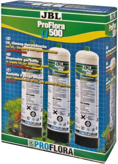 Aquili CO2 Bouteille jetable pas 10 x 1 Pièce-jetables dioxyde de carbone pour l'installation CO2 non rechargeable
