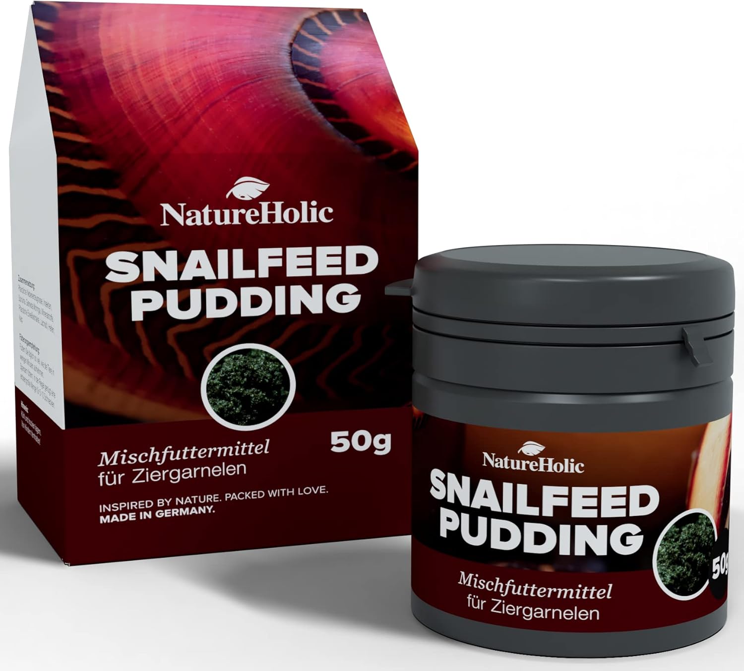 NatureHolic - Schneckenfeed Schneckenfutter Power-Paste - Nourriture pour escargots en Aquarium - 30 g