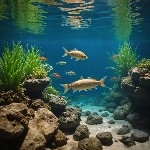 Les secrets des carpes herbivores : un guide pour les passionnés d'aquariophilie