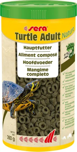 Sera Turtle Adult Nature Nourriture pour Aquariophilie 1000 ML