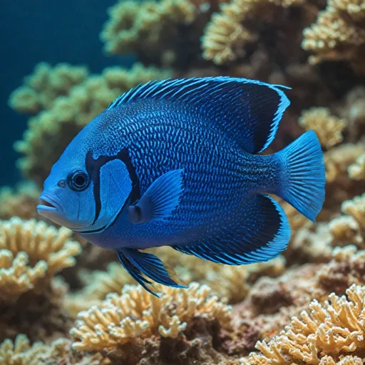 Les mystères des poissons bleus et marins