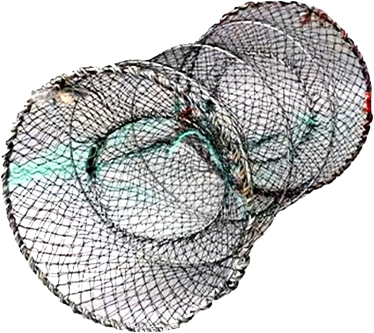 Casier À Homard - Filets À Crabes pour La Pêche Crustacés,Filet Flottant Lancé Multifonction Pliable Résistant pour Aquarium Collecte Zones Marée Plage Récifs