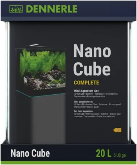 Nano Cube Complete, 20 litres - Ensemble Complet de Mini Aquarium
