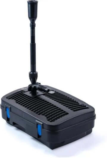 BluFilter 1011-11W UV-c - Filtre UV et Pompe, Filtre de Bassin, Purificateur, avec Filtre, Pompe à Filtre, Submersible, Ensemble Complet, Ensemble de Fontaine - 1 000 litres/Heure 1.000 l/h & 11 watt UV-c